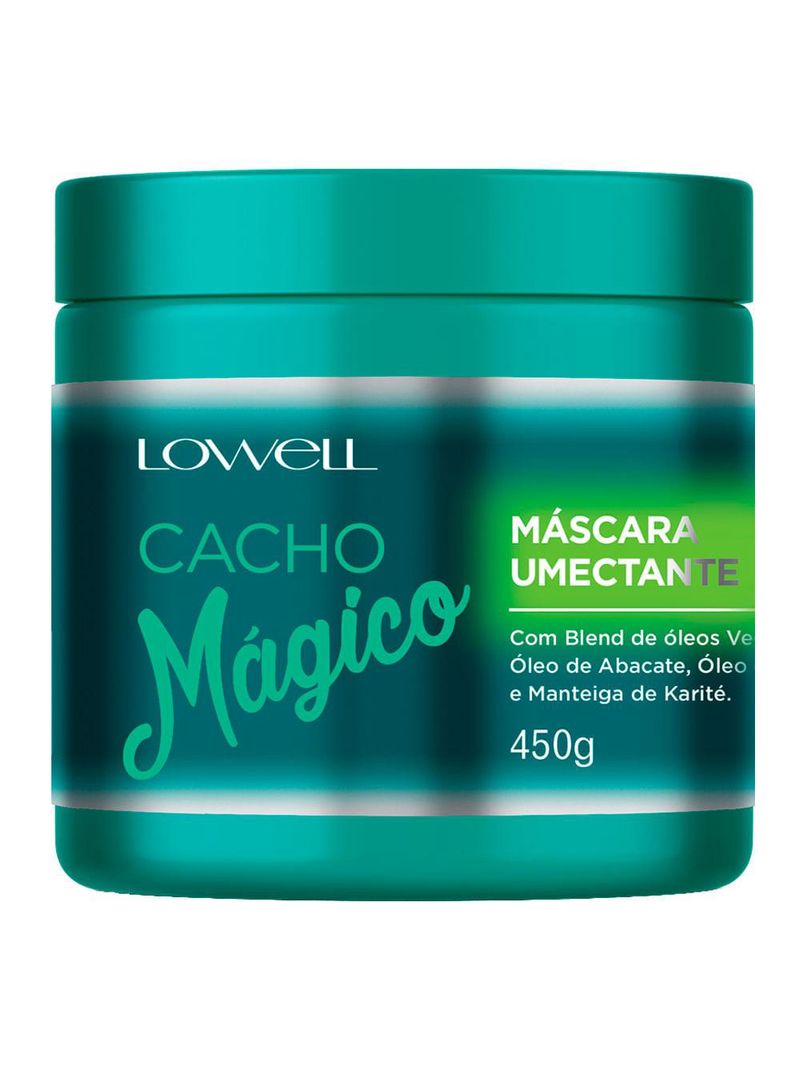 Lowell canho mágico - máscara umectante