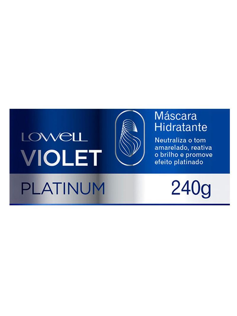 Lowell violet platinum - máscara matizadora