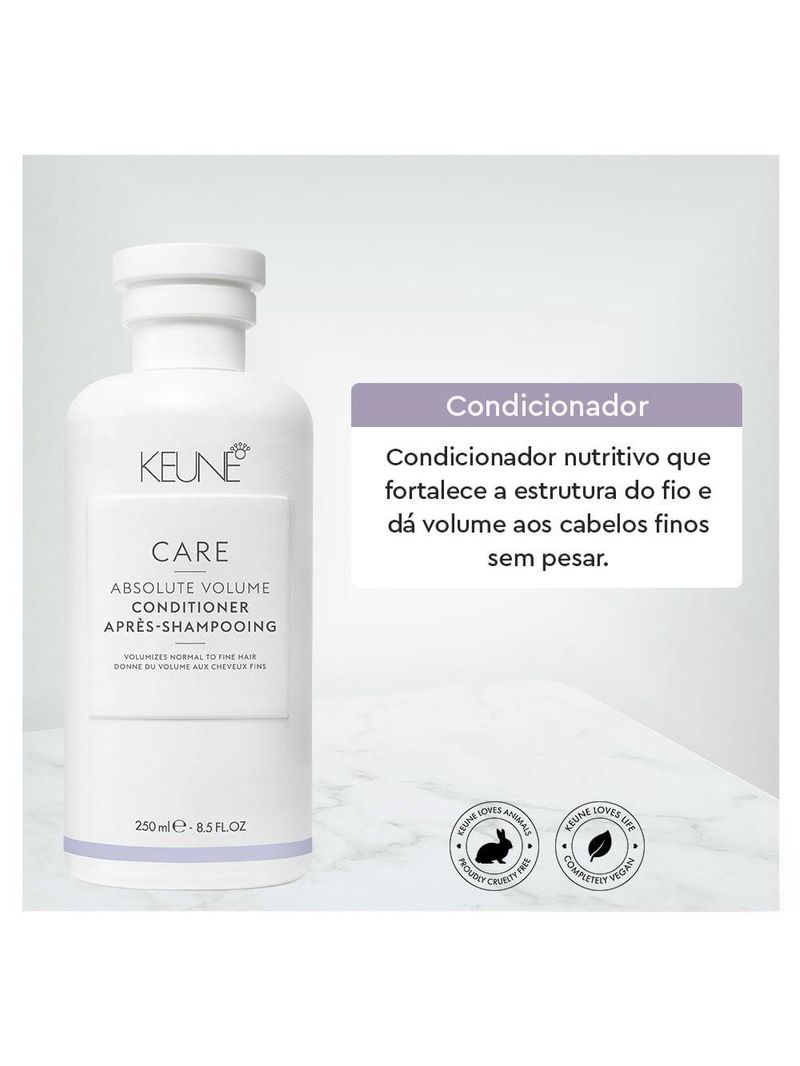 Keune care absolute volume condicionador