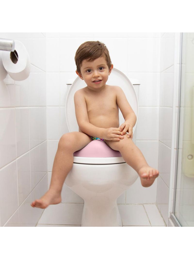 Troninho infantil kingdom potty 3 in 1 pink - safety 1st