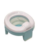 Troninho portátil infantil 2 em 1 azul - cosco