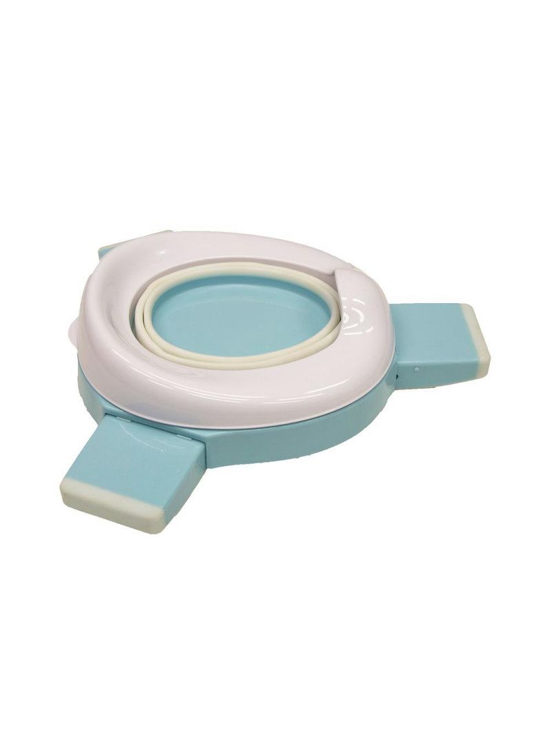 Troninho portátil infantil 2 em 1 azul - cosco