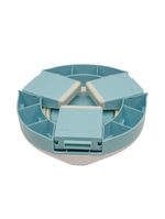 Troninho portátil infantil 2 em 1 azul - cosco