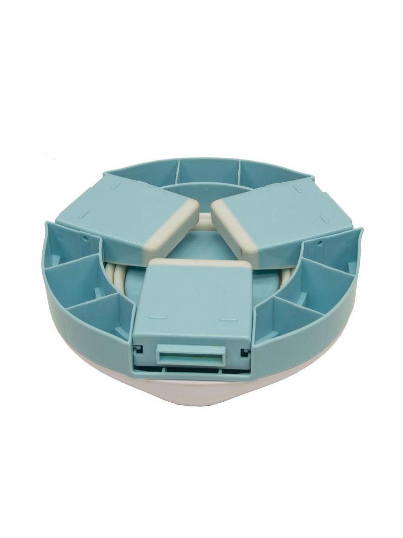 Troninho portátil infantil 2 em 1 azul - cosco