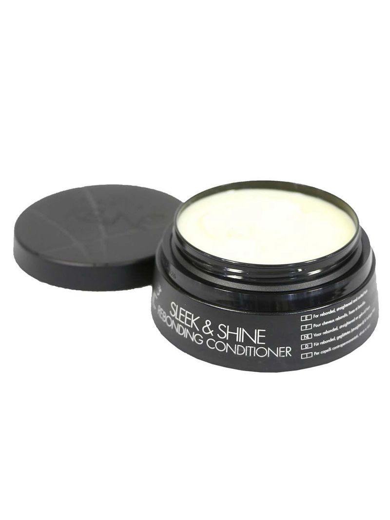 Keune sleek & shine rebonding conditioner - máscara de reconstrução