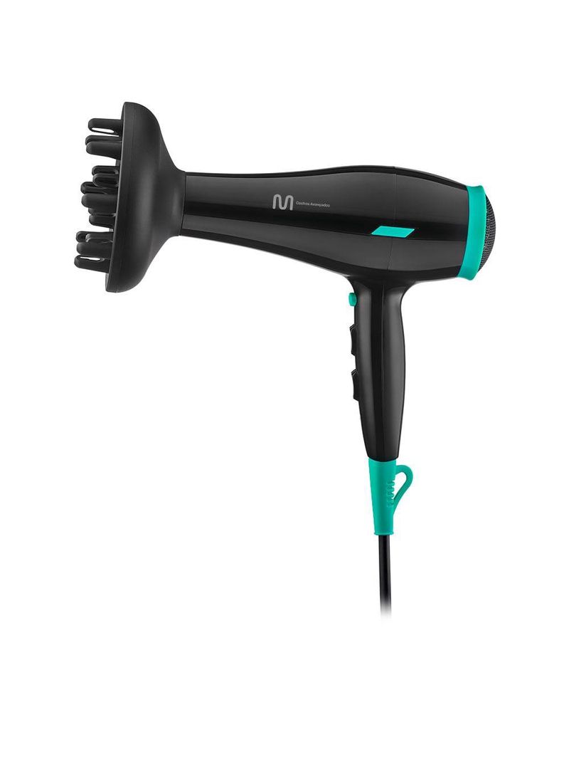 Secador de cabelos com difusor 1800w 127v multi care - eb137