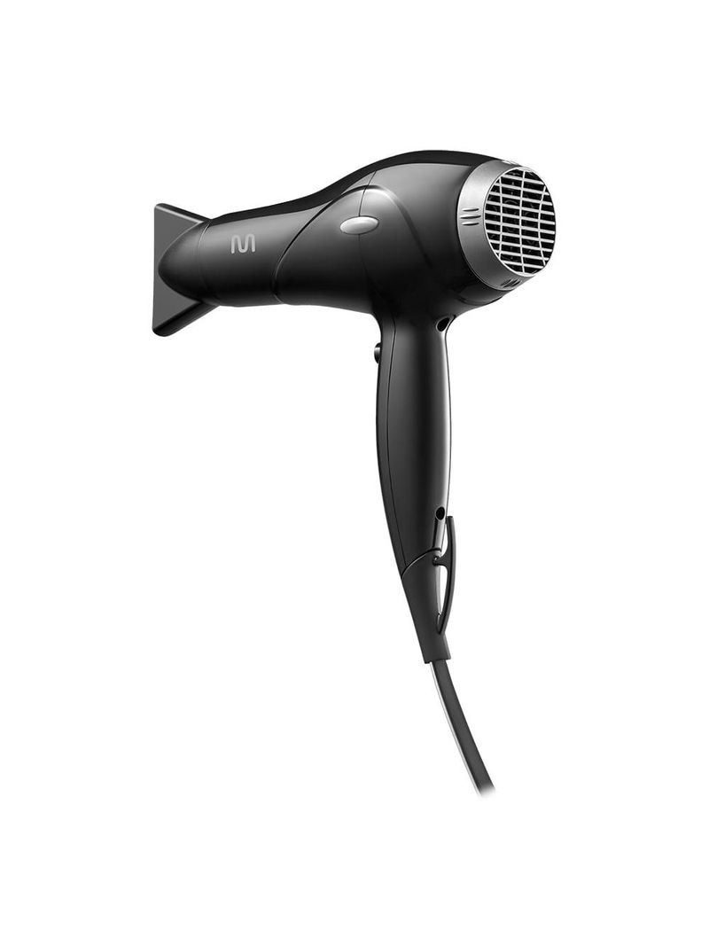 Secador de cabelo preto com 3 temperaturas 2000w-220v multi care - eb174