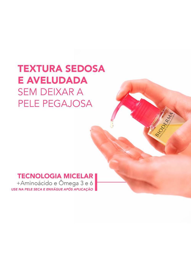 Óleo micellar demaquilante bioderma - sensibio micellar cleansing oil