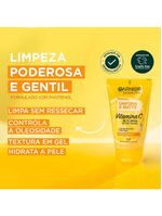 Garnier skin vitamina c kit - hidratante facial antimanchas + sérum + gel de limpeza facial