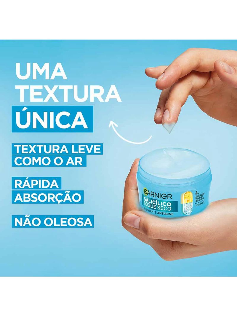 Garnier skin antiacne kit - hidratante facial + sabonete facial 3 em 1 + sérum facial