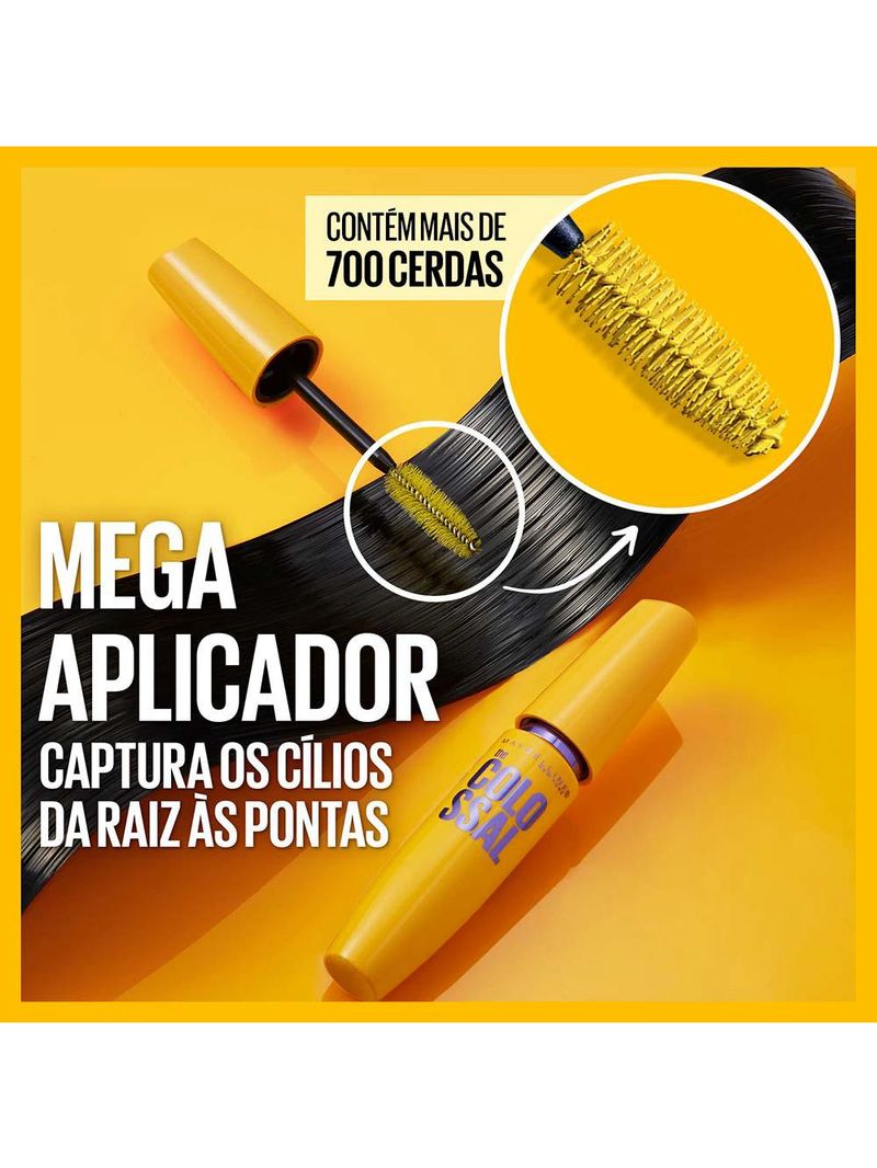 Máscara de cílios maybelline the colossal volum' express à prova d'água