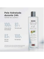 Limpador facial isdin - micellar solution 4 em 1