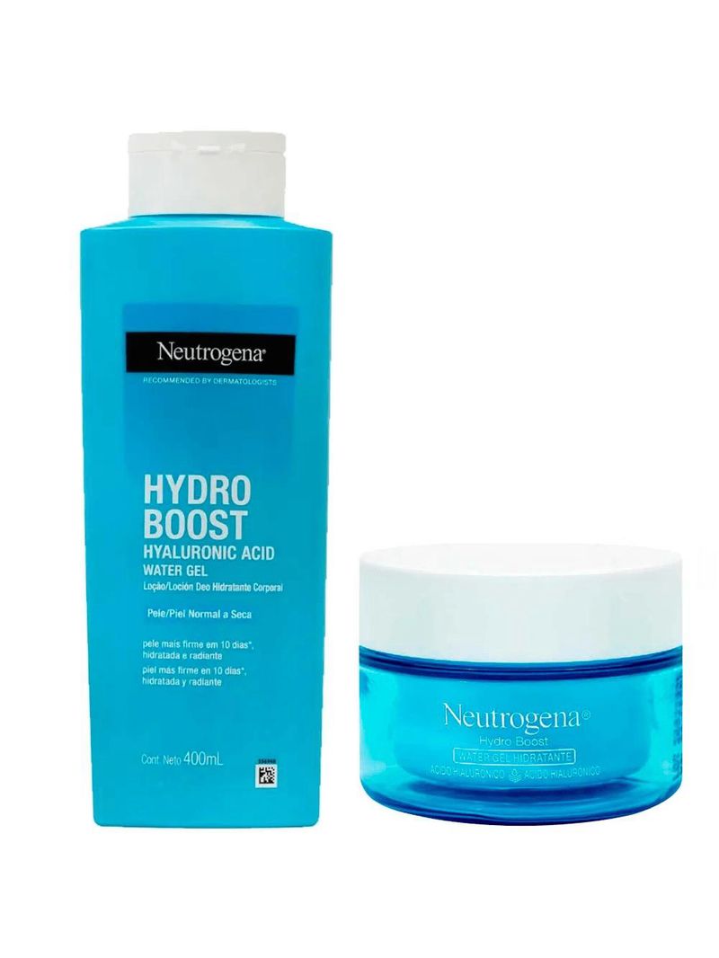 Neutrogena hydro boost kit - hidratante facial  + hidratante corporal