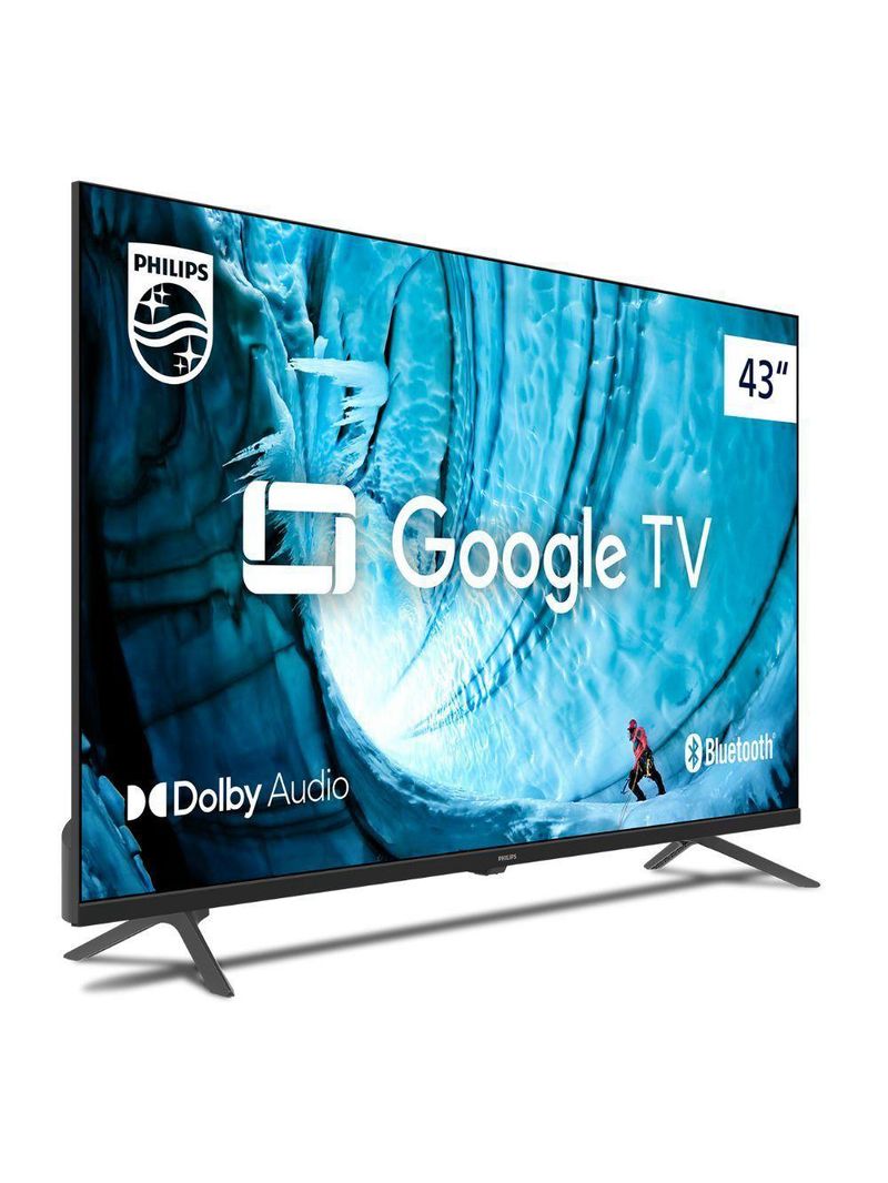 Smart Philips 43 Full HD Comando De Voz HDR Preto Bivolt