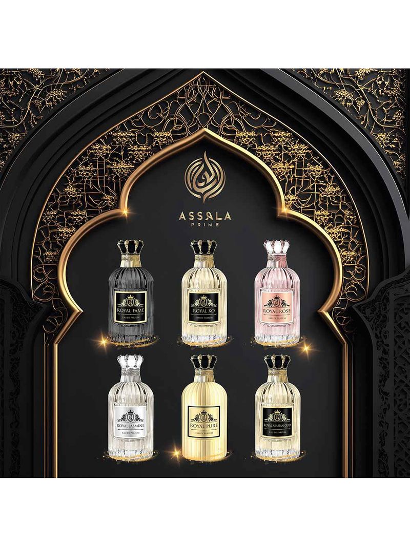 Royal arabian oud assala prime perfume Árabe unissex eau de parfum