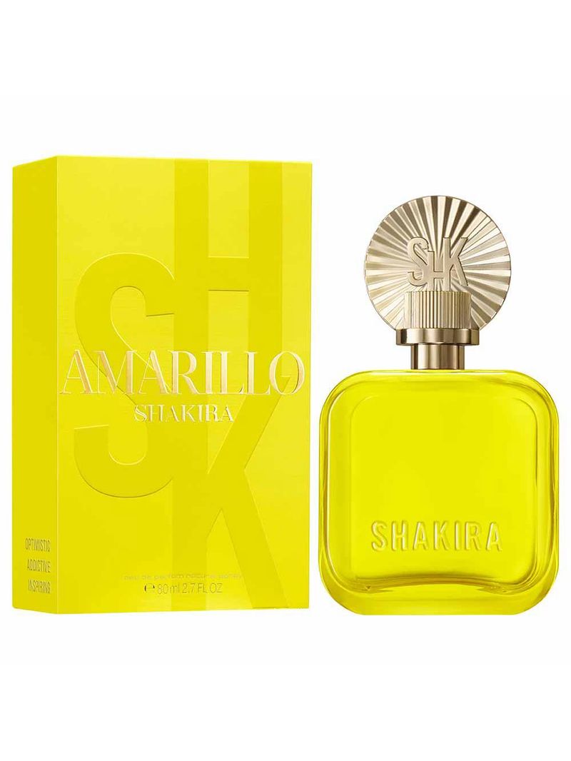 Perfume shakira amarillo feminino eau de parfum