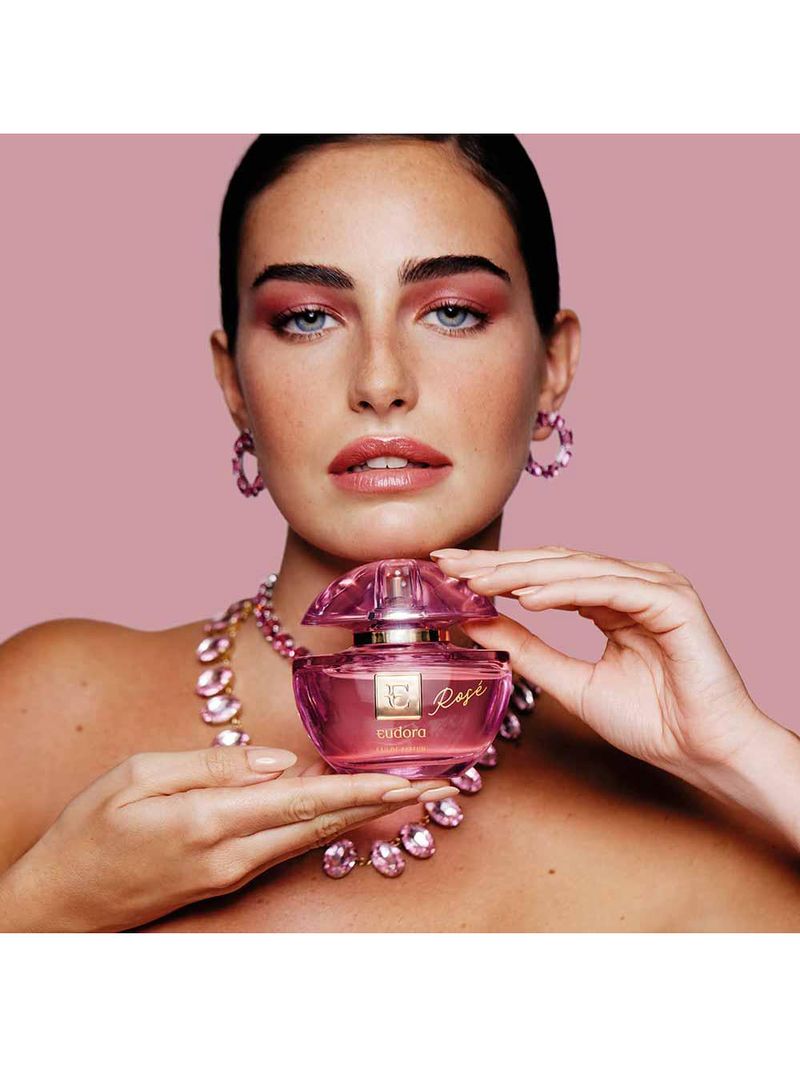 Perfume rosé eudora feminino eau de parfum