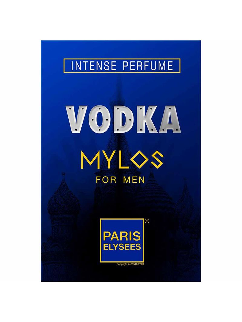 Perfume vodka mylos paris elysees masculino eau de toilette