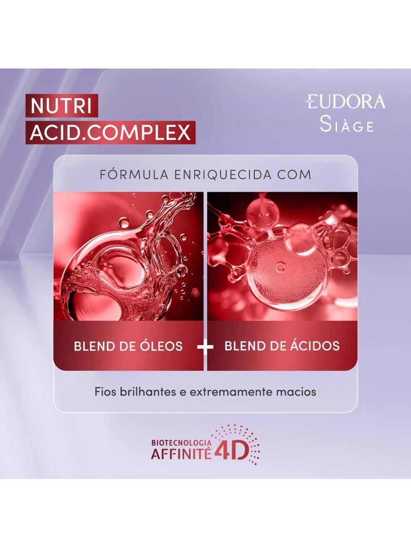 Condicionador eudora siàge nutri acidcomplex