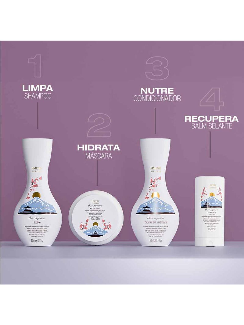 Condicionador amend milenar Óleos japoneses