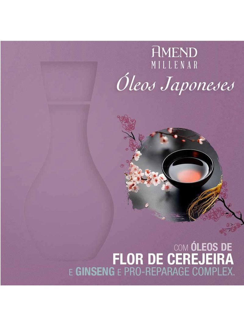 Condicionador amend milenar Óleos japoneses