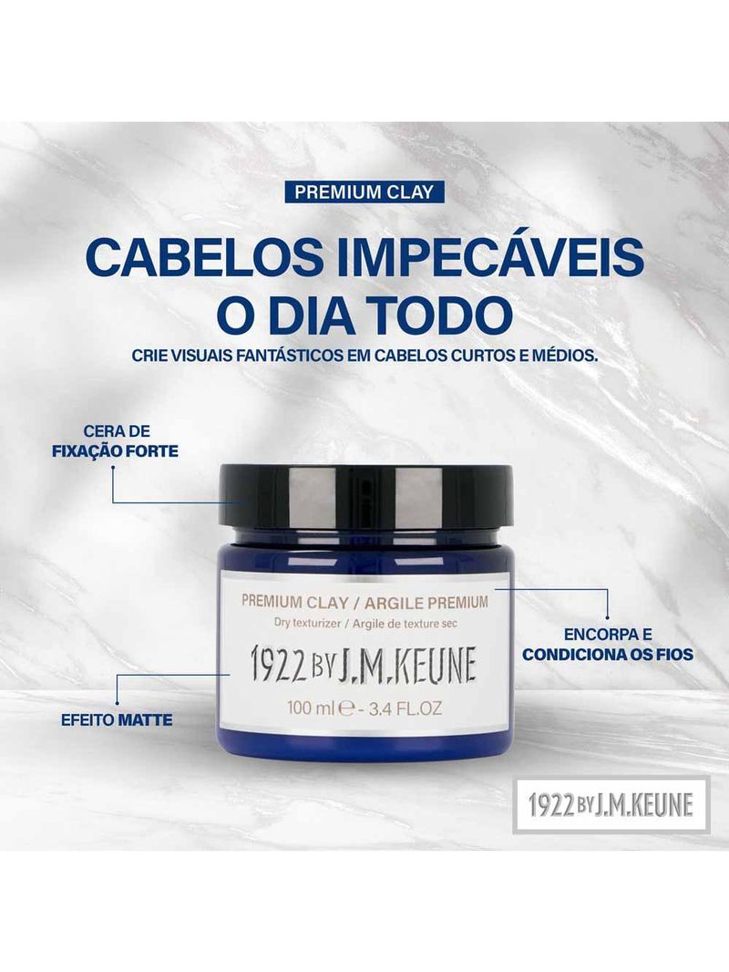 Cera modeladora keune 1922 premium clay