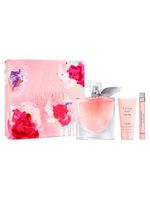 Coffret lancôme la vie est belle kit - perfume feminino edp + body lotion + travel size