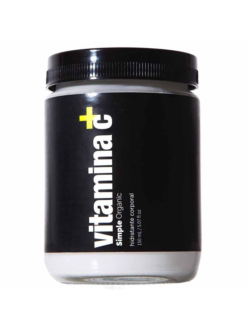 Hidratante corporal simple organic - vitamina c