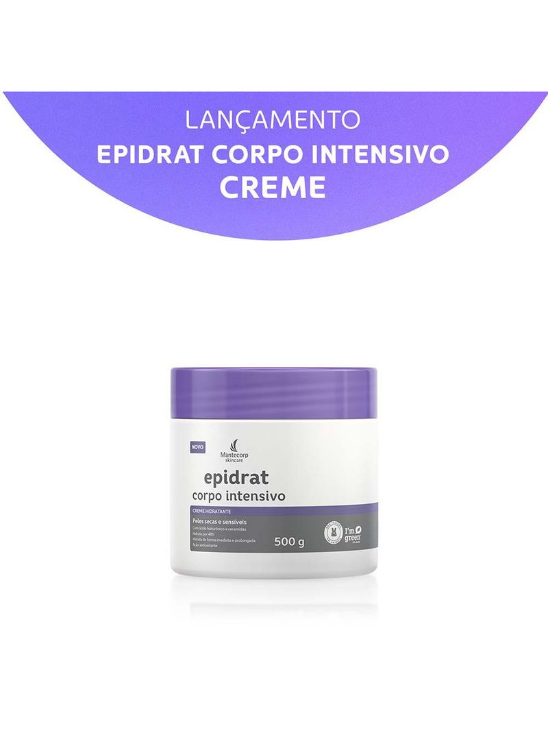 Creme hidratante corporal mantecorp skincare - epidrat corpo intensivo