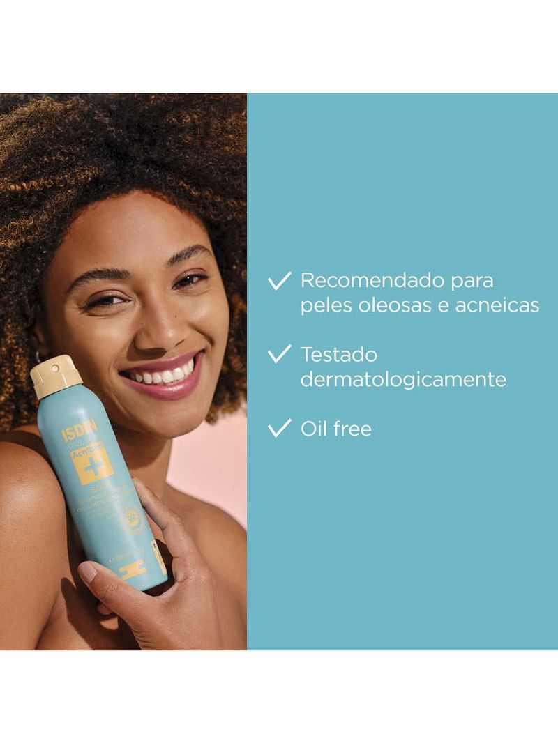Spray corporal antiacne isdin acniben para peles oleosas