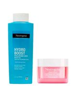 Neutrogena kit - hidratante corporal hydro boost + bright boost gel creme
