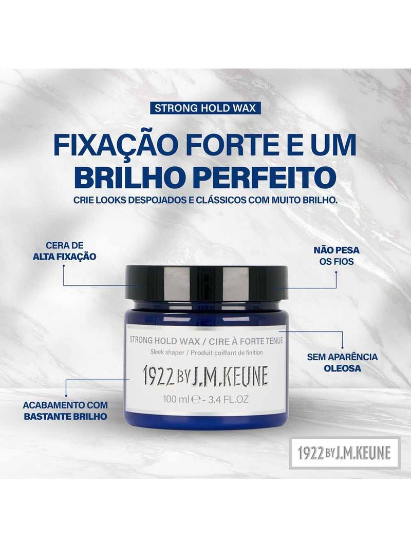 Cera modeladora keune 1922 strong hold wax