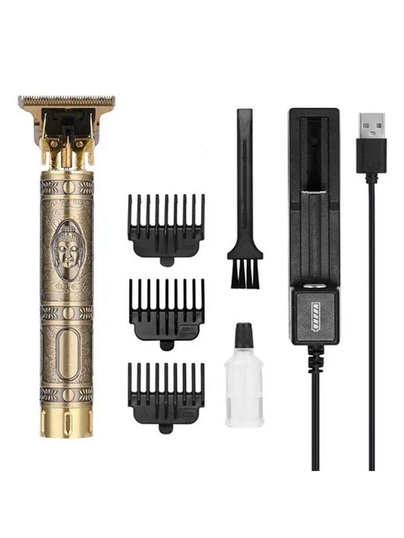 Maquina De Cortar Cabelo Barba Buda Profissional Aparador