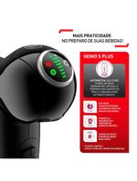 Cafeteira expresso arno dolce gusto genio s plus dgs2 - preta