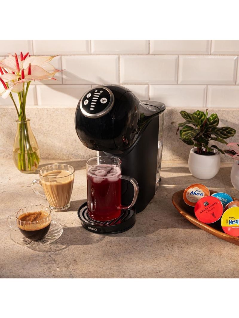 Cafeteira expresso arno dolce gusto genio s plus dgs2 - preta