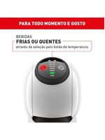 Cafeteira expresso arno dolce gusto genio s basic multibebidas - branca
