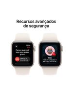 Apple watch se 3 gps 44mm pulseira esportiva m/g estelar