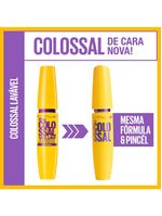 Máscara de cílios maybelline the colossal volum' express lavável preto