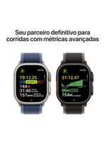 Apple watch ultra 3 gps+ cellular 49mm pulseira loop alpina g azul-clara