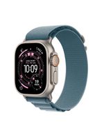 Apple watch ultra 3 gps+ cellular 49mm pulseira loop alpina g azul-clara