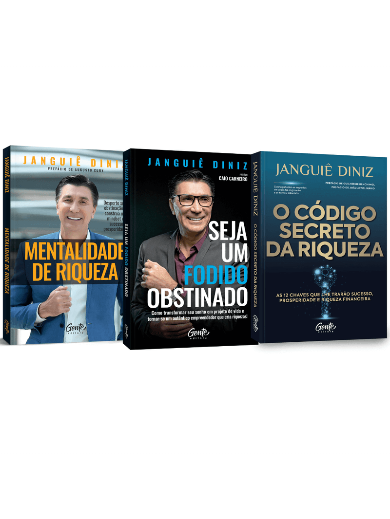 Kit Livros Janguiê Diniz