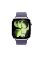 Apple watch series 11 gps+ cellular 46mm prateado pulseira m/g esportiva roxo-névoa