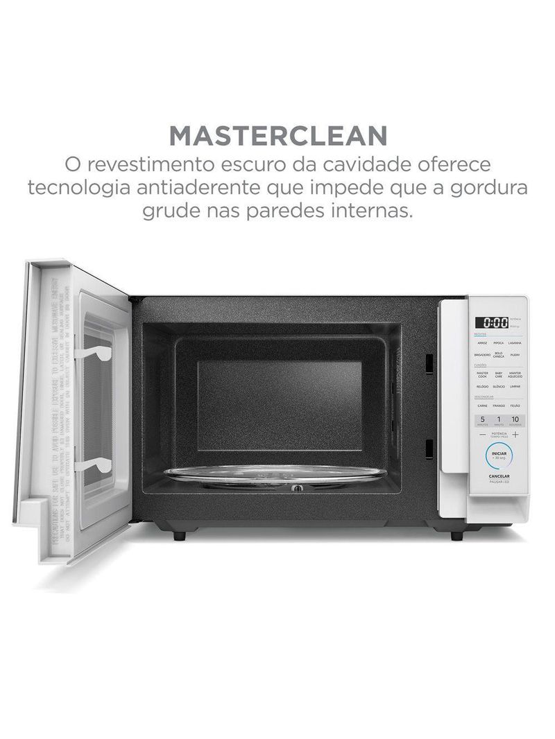 Micro-Ondas Midea 27L Mastercook Branco 127V (MHP27B1)