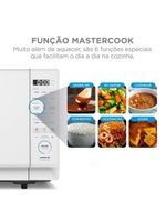 Micro-Ondas Midea 27L Mastercook Branco 127V (MHP27B1)