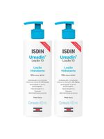 Isdin ureadin 10 kit com 2 unidades – loção hidratante corporal – 400ml