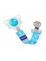 Prendedor de chupeta fashion clip azul - chicco