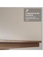 Armário De Cozinha Completa De Canto 465 Cm Suspensa Nice Madesa 10 Crema