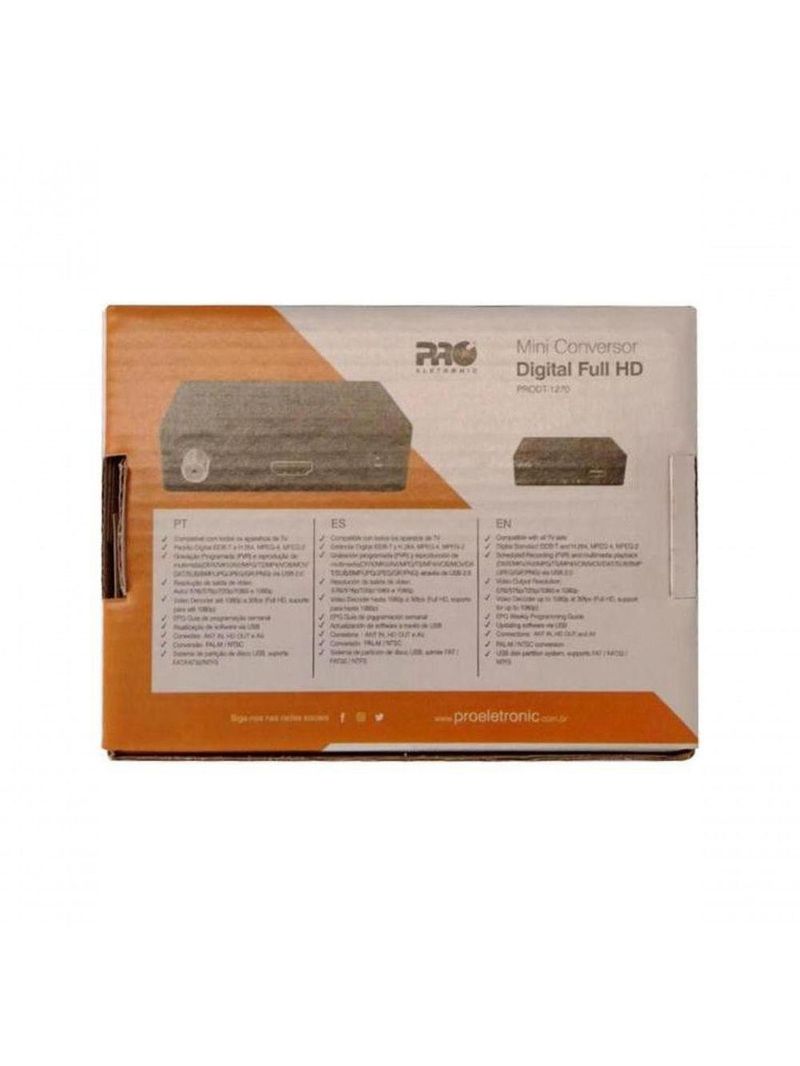 Conversor Digital Proeletronic Prodt1270