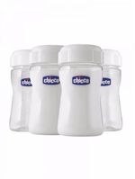 Recipiente para leite materno 150ml wellbeing chicco 4 peças