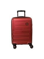 Mala Pequena de Bordo Navegat Expansível Violeta Rodas Duplas Cadeado TSA Polipropileno